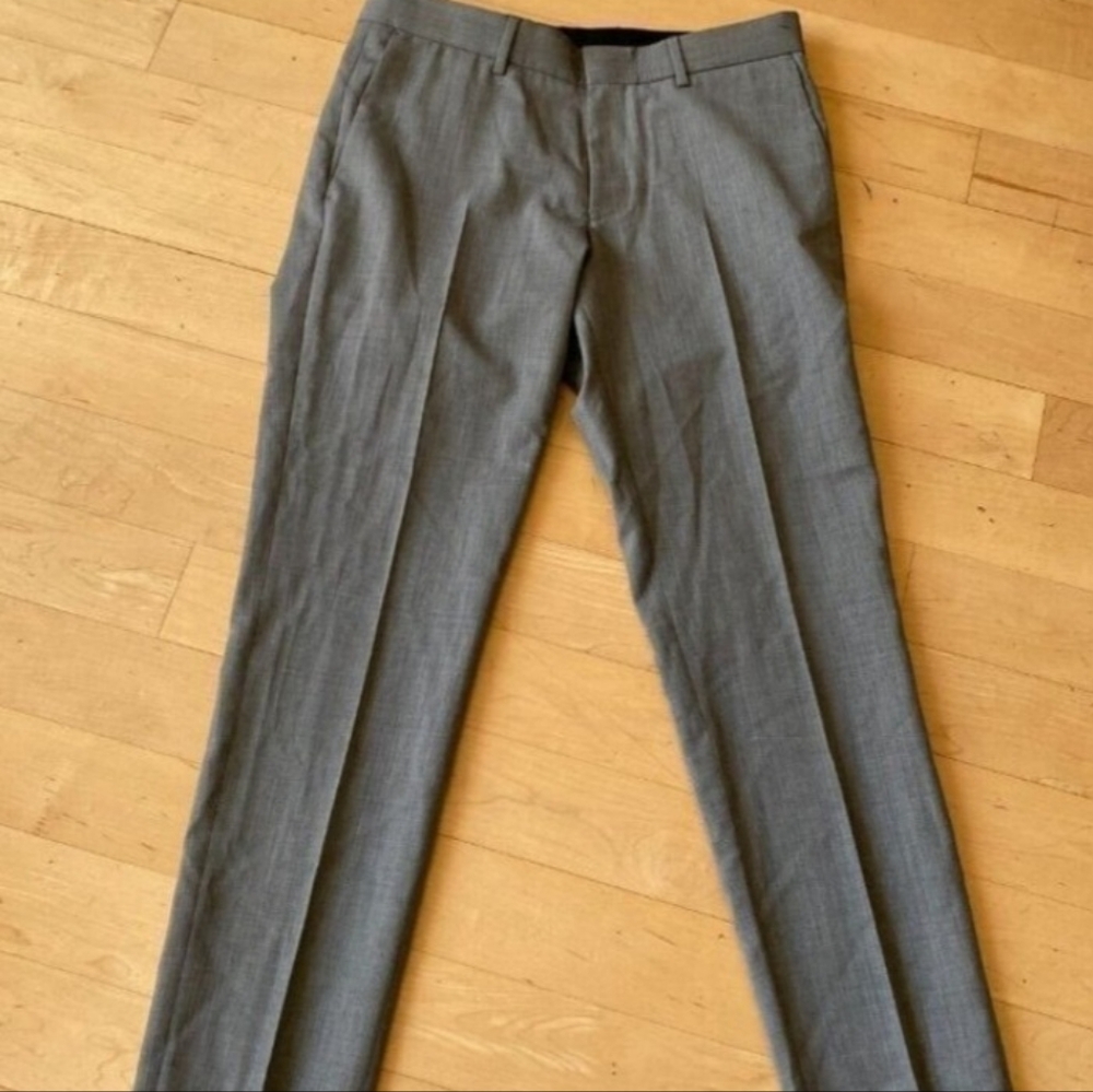 Tiger of Sweden BNWOT "S.Jules" gray pants 38 US NEW wool skinny leg